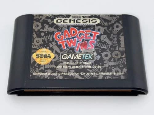 Gadget Twins (Sega Genesis, 1992) Video Game Cartridge Only TESTED/WORKING