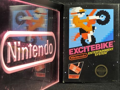 Nintendo NES Excitebike CIB Complete in Original Black Box Very Good RARE