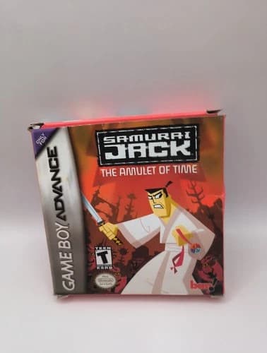 Nintendo Gameboy Advance: Samurai Jack - The Amulet of Time Not Tested 2002