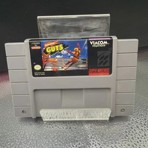 Nickelodeon Guts Super Nintendo SNES Original Authentic Game! Tested Working