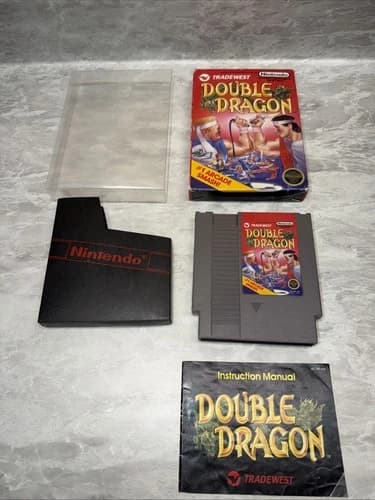 Double Dragon (Nintendo Entertainment System NES, 1988) - CIB Complete!