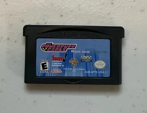 The Powerpuff Girls Mojo Jojo A-Go-Go (Nintendo Game Boy Advance GBA) Cart Only