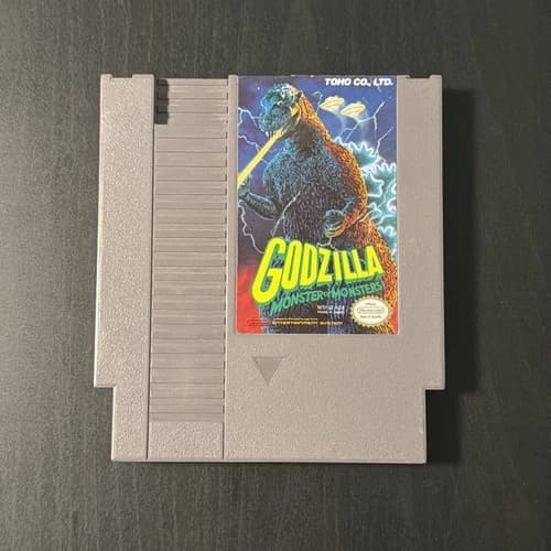 Godzilla: Monster of Monsters (Nintendo Entertainment System, 1989) NES