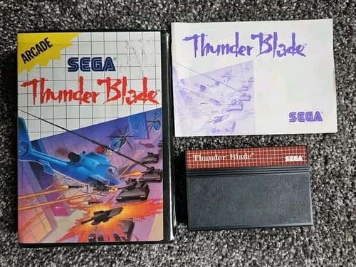 Thunder Blade SEGA Master System