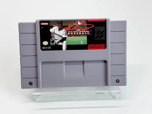 Ken Griffey Jr. Major League Baseball (Super Nintendo SNES) Video Game Authentic