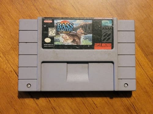 BASS Masters Classic (Super Nintendo SNES, 1995) Cartridge Only, Tested
