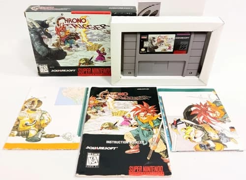 Chrono Trigger CIB Complete (Super Nintendo Entertainment System SNES, 1995)
