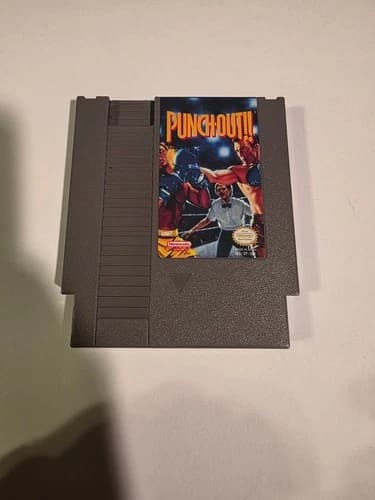 Punch-Out (Nintendo NES, 1990) ☆ Authentic ☆