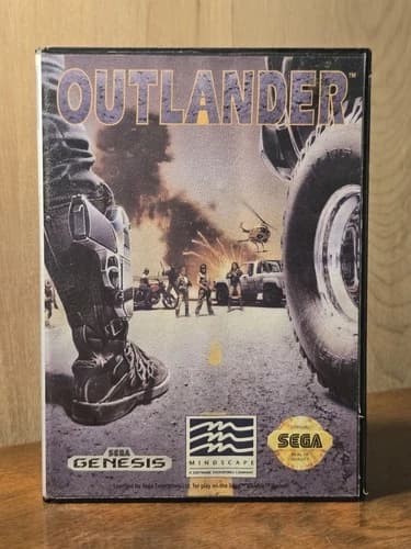 Outlander (Sega Genesis, 1992) CIB (Tested and Working)