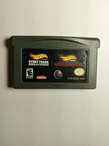 Hot Wheels: Stunt Track Challenge/Hot Wheels: World Race - Game Boy Advance Game