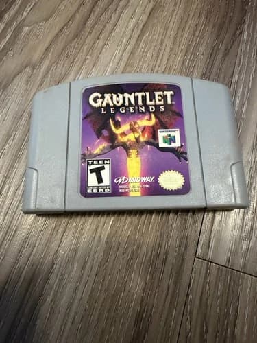 GAUNTLET LEGENDS *AUTHENTIC* NINTENDO 64 CARTRIDGE *TESTED* N64 1998 Midway