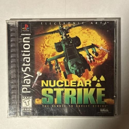 Electronic Arts Nuclear Strike Sony PlayStation 1 PS1 NTSC-U/C T-Teen