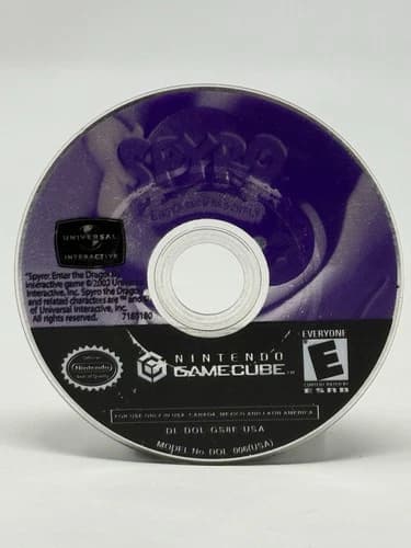 Refurbished Spyro Enter the Dragonfly Nintendo GameCube Pristine Disc Only
