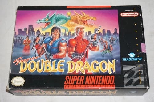 Super Double Dragon (Super Nintendo SNES) Complete in Box CIB