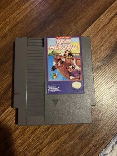 Mickey Mousecapade (Nintendo Entertainment System, 1988) authentic & tested
