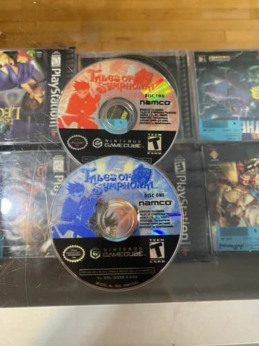 Tales of Symphonia (GameCube, 2004) Both Discs Only