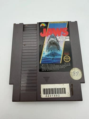 Jaws - Nintendo Entertainment System NES - Tested & Authentic