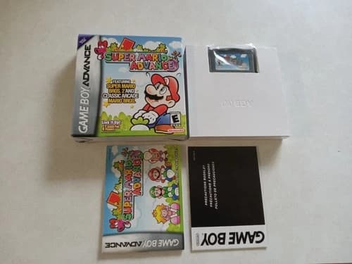 Gameboy Advance Super Mario Advance CIB Complete High Grade!!