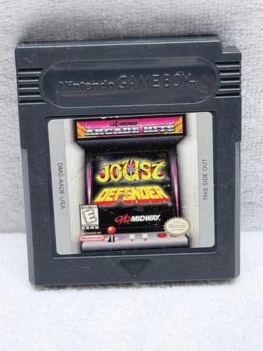 Joust Defender Nintendo Game Boy Works Good Used Condition Video Game Cart Only