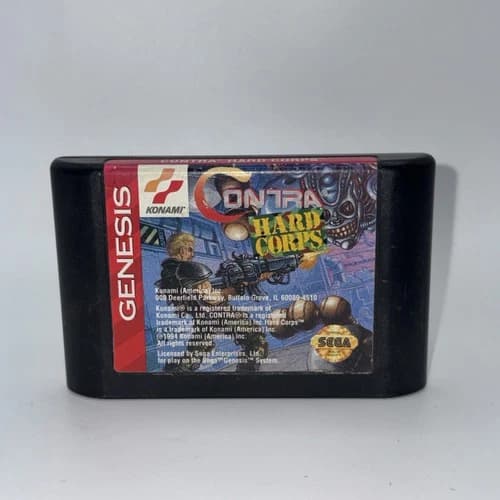 Contra: Hard Corps (Sega Genesis 1994) - Cartridge Only - Tested
