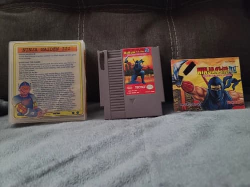 NES, Ninja Gaiden 3, Power Line Instructions Rental Version, CIB, VERY RARE