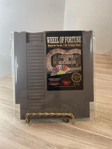 Wheel of Fortune NES Nintendo Game Cartridge Only Tested Authentic