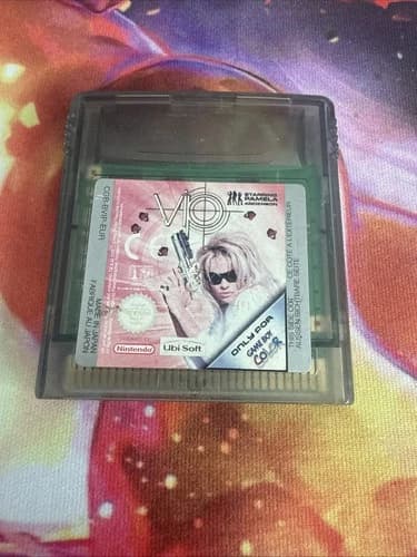 VIP - PAMELA ANDERSON - Nintendo Game Boy GAMEBOY COLOR GBC - Tested Working