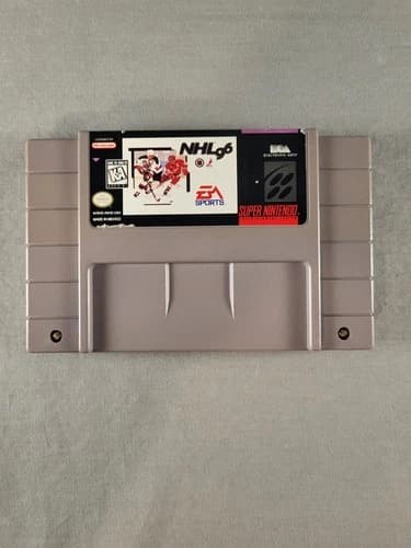NHL 96, SNES, Loose, Authentic!