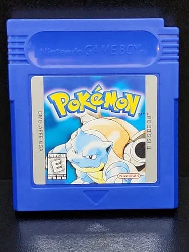 Pokemon Blue (Game Boy) | Authentic | Tested | New Save Battery | Mint!
