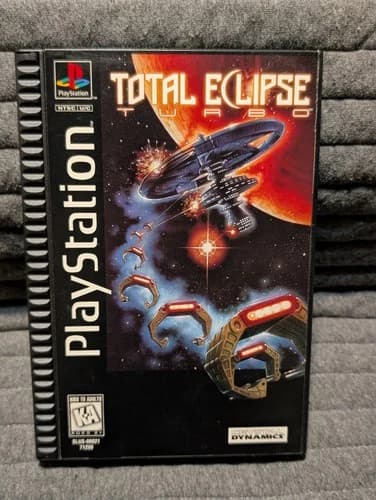 1995 Total Eclipse Turbo PS1 Game PlayStation 1 Case Complete CIB