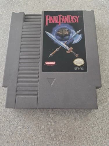 Final Fantasy Nintendo NES Game Cartridge Tested and Working