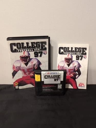 College Football USA 97 (Sega Genesis) Excellent CIB Complete