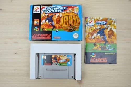SNES - International Superstar Soccer Deluxe - (CIB, with manual)