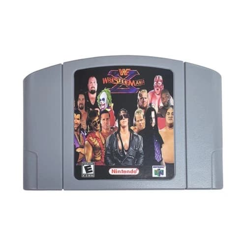 WWF WrestleMania X - Nintendo 64 (N64) Classic adventure Fast shipping