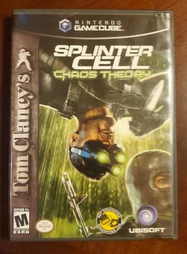 Tom Clancy's Splinter Cell Chaos Theory Nintendo GameCube Video Game Complete