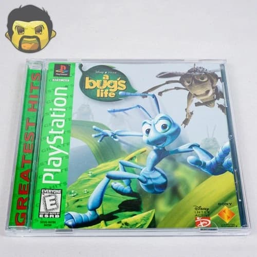 Disney Pixar A Bugs Life PS1 CIB Sony PlayStation 1 1998 Complete with Manual