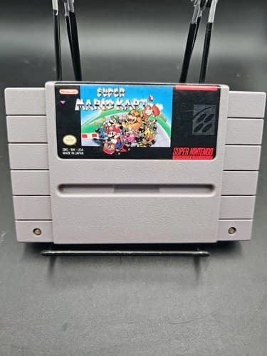 Super Mario Kart (Nintendo SNES) CART ONLY Authentic Tested Free Shipping
