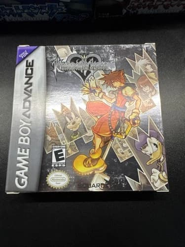 Kingdom Hearts Chain Of Memories (Game Boy Advance GBA) Complete in Box CIB