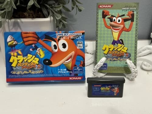 Crash Bandicoot Advance 2: Guruguru Game Boy ~USA! N-Tranced Nintendo GBA CIB