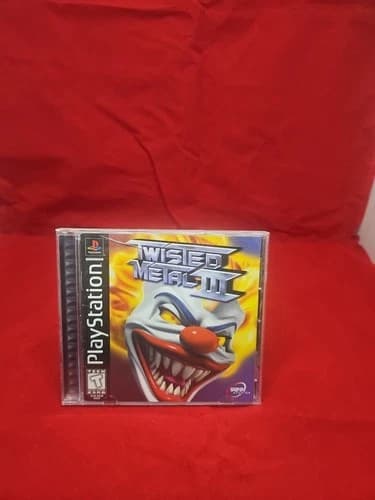 Twisted Metal III 3 (Sony PlayStation 1, 1998) PS1 Black Label Complete