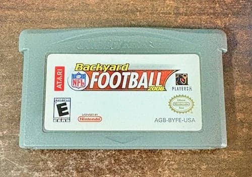 Backyard Football 2006 (Nintendo Game Boy Advance, 2005)