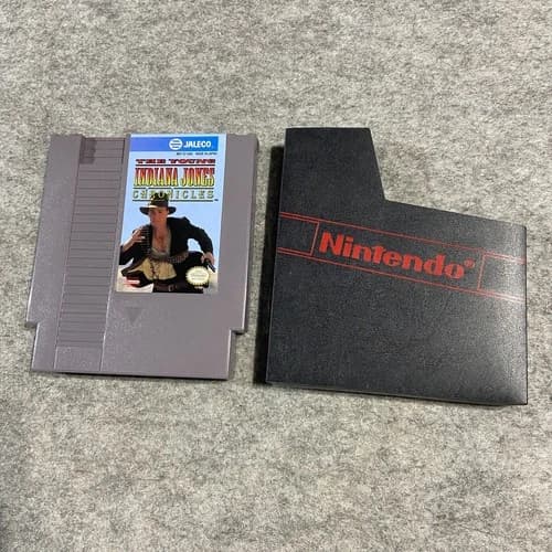 The Young Indiana Jones Chronicles for the Nintendo NES (GUARANTEED TO WORK)