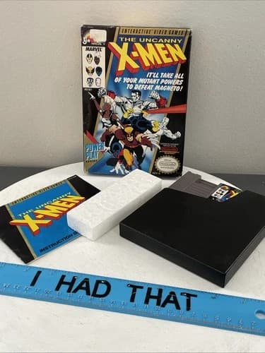 The Uncanny X-Men (Nintendo Entertainment System, 1988) CIB Complete In Box