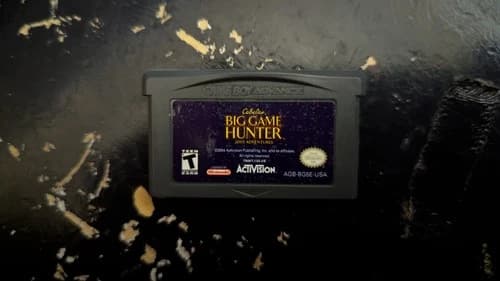 Cabela's Big Game Hunter 2005 Adventures - Game Boy Advance - VGC - Loose - 2004