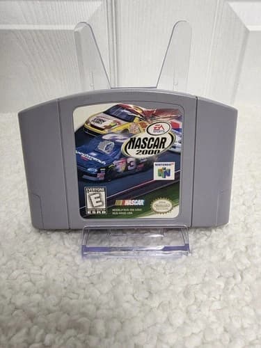 NASCAR 2000 - N64 (Nintendo 64, 1999) Tested Working Cartridge Only