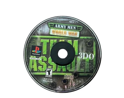 Army Men: World War Team Assault (Sony Playstation 1, PS1) DISC ONLY, TESTED