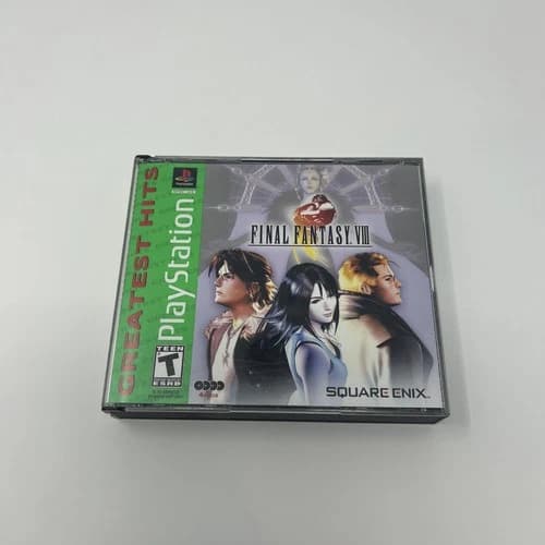 Final Fantasy 8 VIII (PS1 Sony PlayStation 1, 1999) Greatest Hits Tested Working