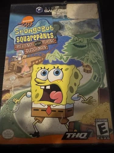 SpongeBob SquarePants Revenge of the Flying Dutchman GameCube *TESTED & WORKING*