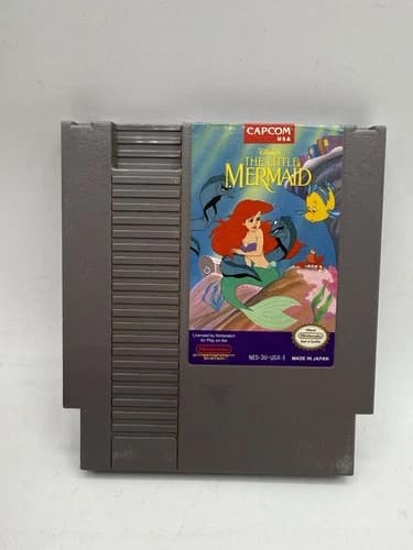 Disney's The Little Mermaid (Nintendo Entertainment System, 1991) Cartridge Only