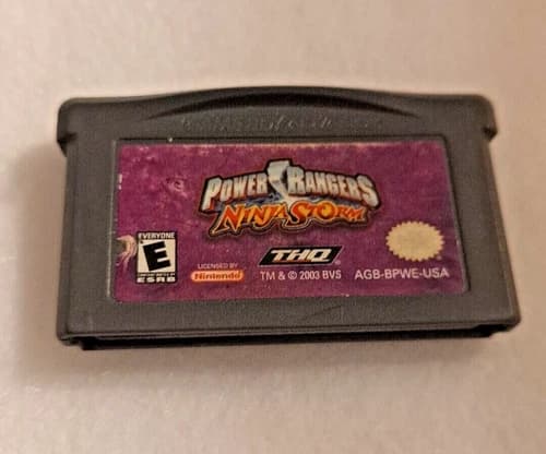 Power Rangers: Ninja Storm Nintendo Game Boy Advance *Game Only*
